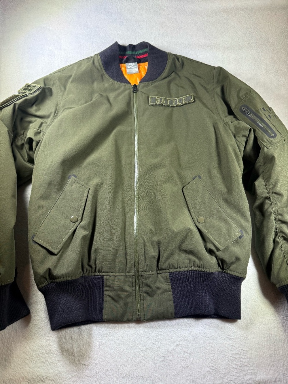 KOBE BRYANT MAMBA BOMBER JACKET SIZE LARGE